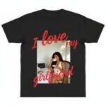 custom I Love My Girlfriend graphic shirt