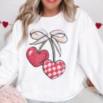 Heart Cherries Sweatshirt