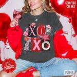 Retro XOXO Shirt Comfort Colors