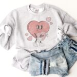 Valentine's Day Heart Sweatshirt