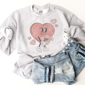 Valentine's Day Heart Sweatshirt