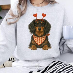 Valentines Dog Sweatshirt