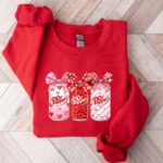 Cute Dr Pepper Valentines Sweatshirt