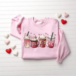 Coffee Valentines Day Sweatshirt