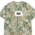 Camo Mama Graphic Tee with Bold Blue Puff Lettering