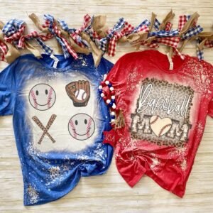 Bleached Sports Mom Shirt for game day outfits