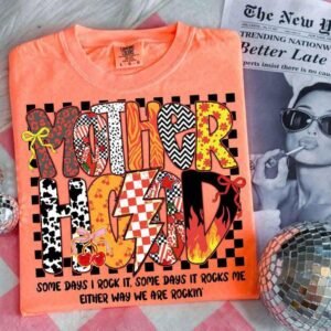 Image of Trendy Mama Shirt in Checkered Design