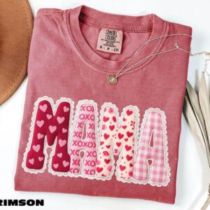 Mama Heart T-Shirt for New Moms